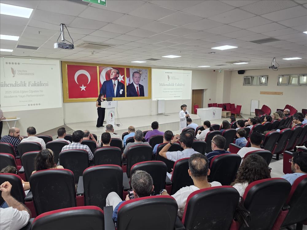 Mühendislik Fakültesinde Akademik Başarılar Teşekkür Belgeleri ile Ödüllendirildi