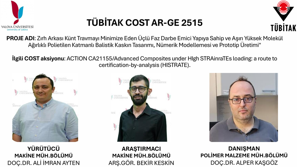 TÜBİTAK 2515–COST AR-GE Programı Kapsamında Proje Başarısı
