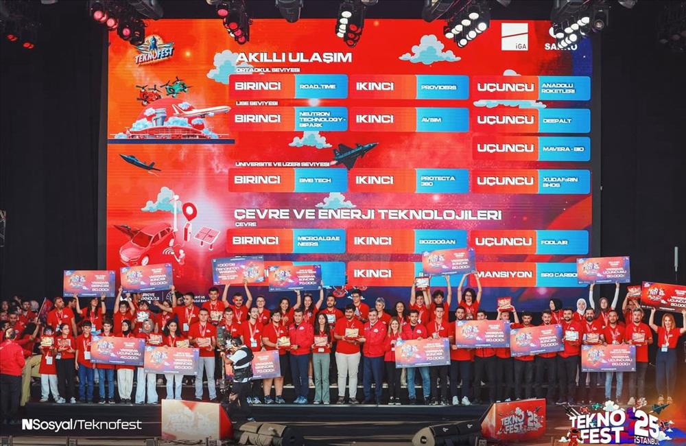 Yalova University Achieves Outstanding Success at Teknofest 2025
