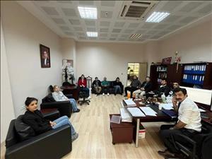 Fakültemiz İdari Personeliyle Kurumsal Akreditasyon Programı (KAP) Hazırlık Toplantısı Gerçekleştirildi