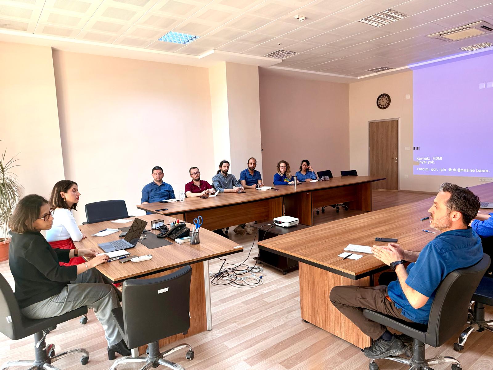 Mühendislik Fakültesinde Web Sayfası Sorumluları Toplantısı